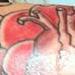 traditional rose heart 2 Tattoo Design Thumbnail